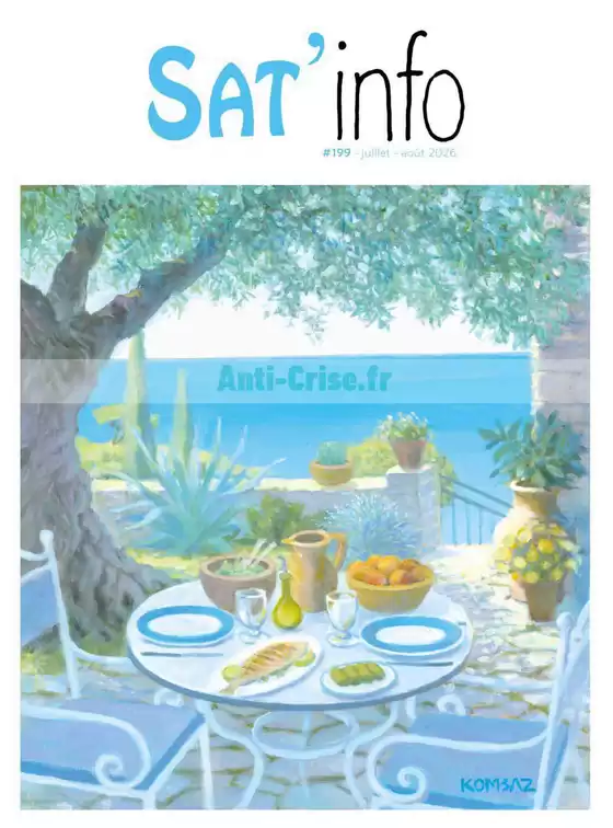 Catalogue Satoriz | Juillet - Août 2026 | 2026-07-08T00:00:00.000Z - 2026-08-31T00:00:00.000Z