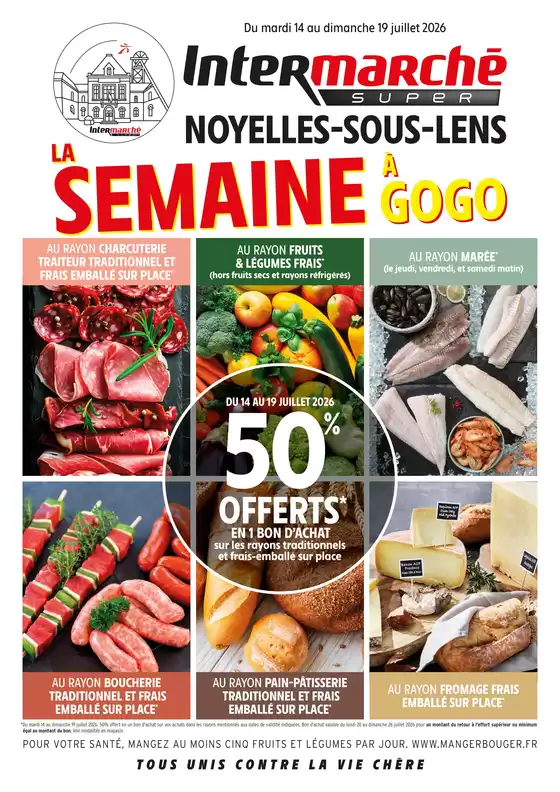 Catalogue Intermarché | PROS LOCAL - 1155 NOYELLES SOUS LENS | 2026-07-14T00:00:00.000Z - 2026-07-19T00:00:00.000Z