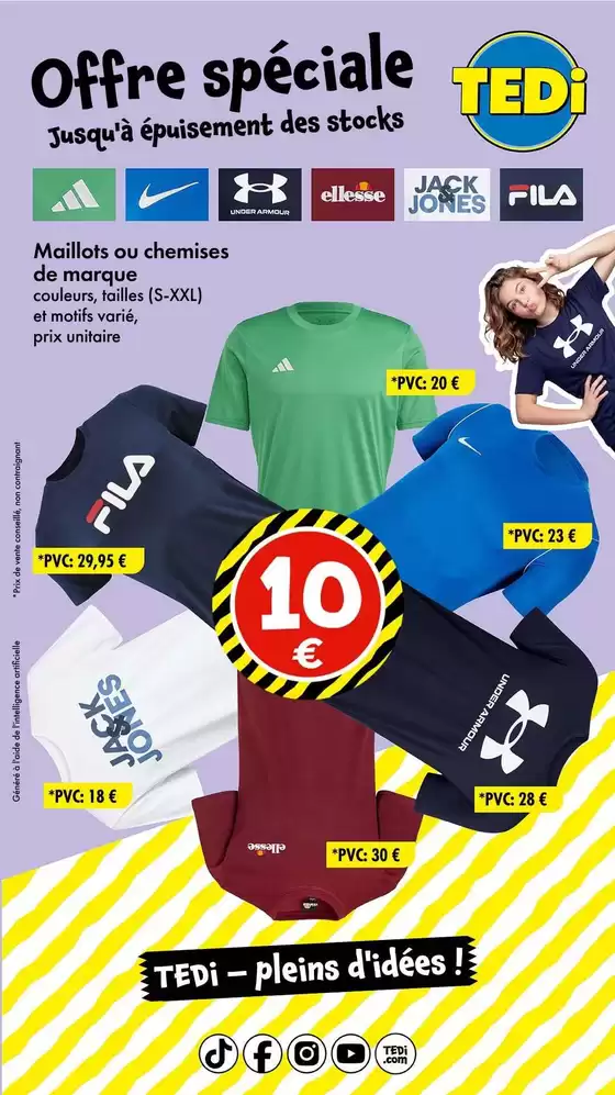 Catalogue TEDi à Le Blanc-Mesnil | Offre spéciale | 2026-07-10T00:00:00.000Z - 2026-07-16T00:00:00.000Z