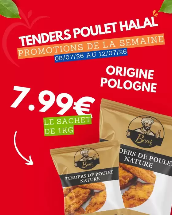 Catalogue marché frais Géant | Les promos de la semaine chez Marché Frais ! | 2026-07-10T00:00:00.000Z - 2026-07-12T00:00:00.000Z