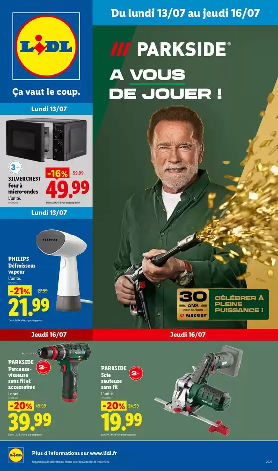 Catalogue Lidl à Poey-de-Lescar | Les Exclus Web de la semaine | 2026-07-13T00:00:00.000Z - 2026-07-16T00:00:00.000Z