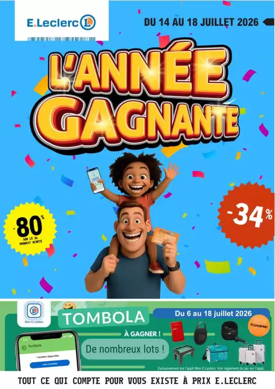 Catalogue E.Leclerc | Temps fort #29 | 2026-07-06T00:00:00.000Z - 2026-07-18T00:00:00.000Z