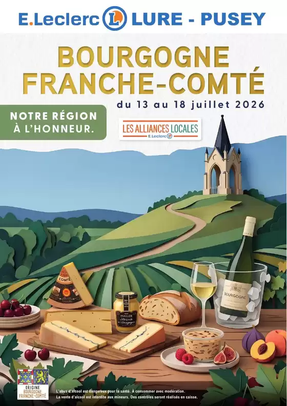 Catalogue E.Leclerc | FRANCHE COMTE 2 | 2026-07-13T00:00:00.000Z - 2026-07-18T00:00:00.000Z