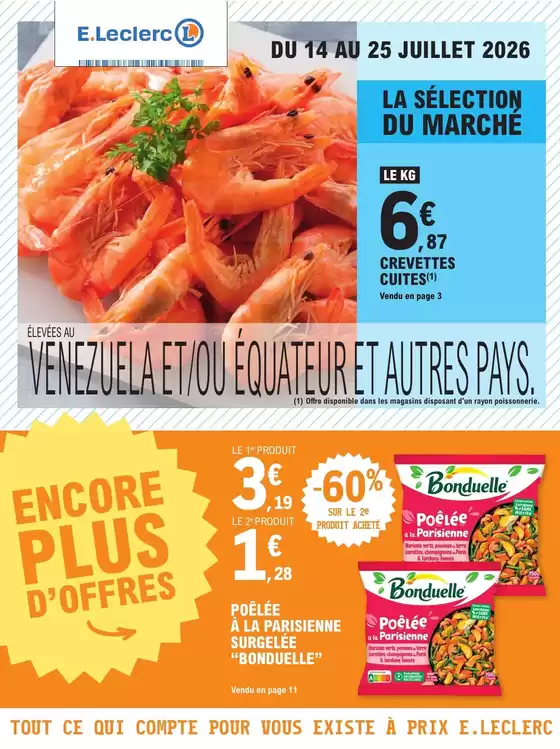 Catalogue E.Leclerc à Nice | TRAFIC POUVOIR ACHAT 6 - MIXTE | 2026-07-14T00:00:00.000Z - 2026-07-25T00:00:00.000Z
