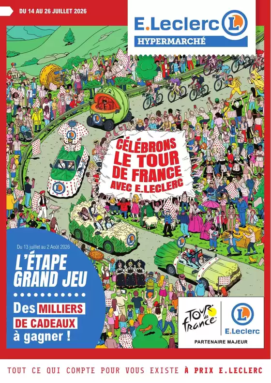 Catalogue E.Leclerc | 26C015LR | 2026-07-13T00:00:00.000Z - 2026-08-02T00:00:00.000Z