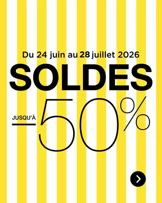 Catalogue XXL Maison | Découvrez nos Soldes : jusqu'à -50%* sur nos créations. | 2026-07-13T00:00:00.000Z - 2026-07-28T00:00:00.000Z