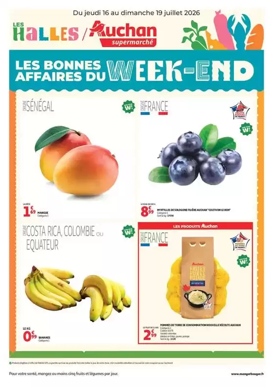Catalogue Auchan Supermarché | Catalogue Auchan Supermarché | 2026-07-16T00:00:00.000Z - 2026-07-19T00:00:00.000Z