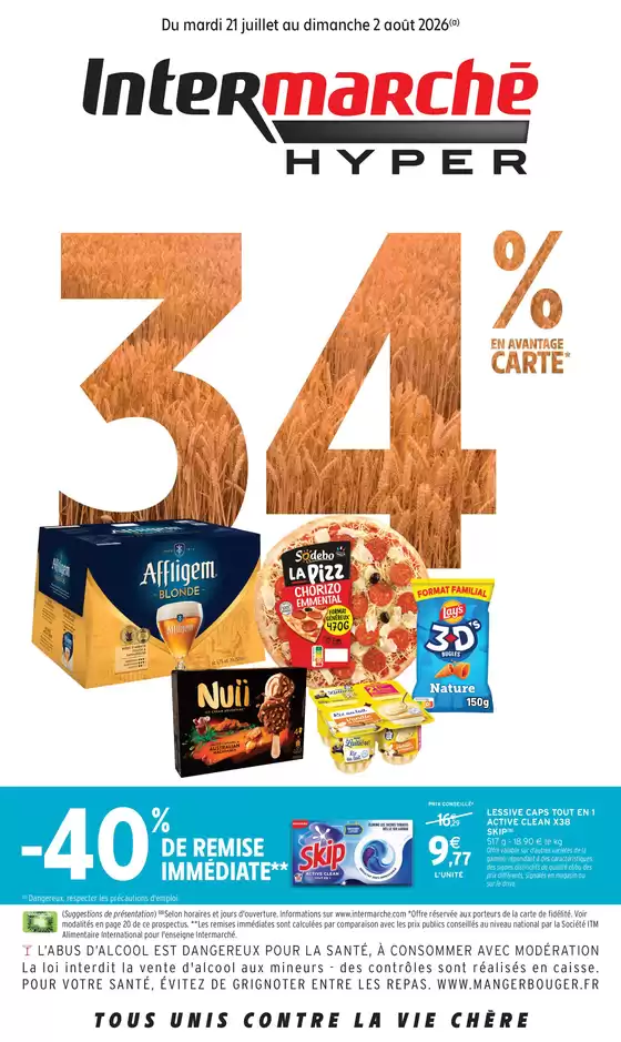 Catalogue Intermarché Hyper | GEN JUILLET 3 | 2026-07-21T00:00:00.000Z - 2026-08-02T00:00:00.000Z