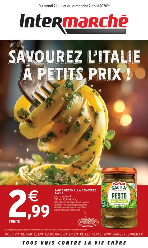 Catalogue Intermarché Hyper | OPT S30/31 - R03 - CIAO ITALIA | 2026-07-21T00:00:00.000Z - 2026-08-02T00:00:00.000Z