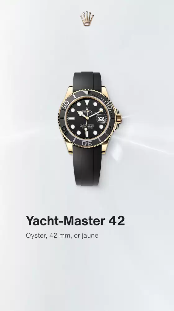 Catalogue Rolex | Yacht-Master 42 | 2026-07-15T00:00:00.000Z - 2027-06-30T00:00:00.000Z