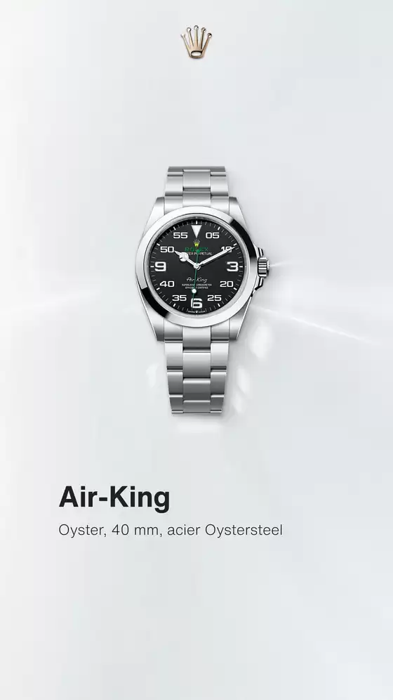 Catalogue Rolex | Air-King | 2026-07-15T00:00:00.000Z - 2027-06-30T00:00:00.000Z