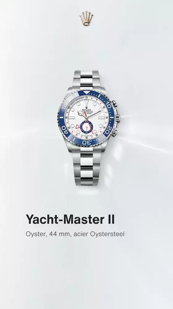 Catalogue Rolex | Yacht-Master II | 2026-07-15T00:00:00.000Z - 2027-06-30T00:00:00.000Z