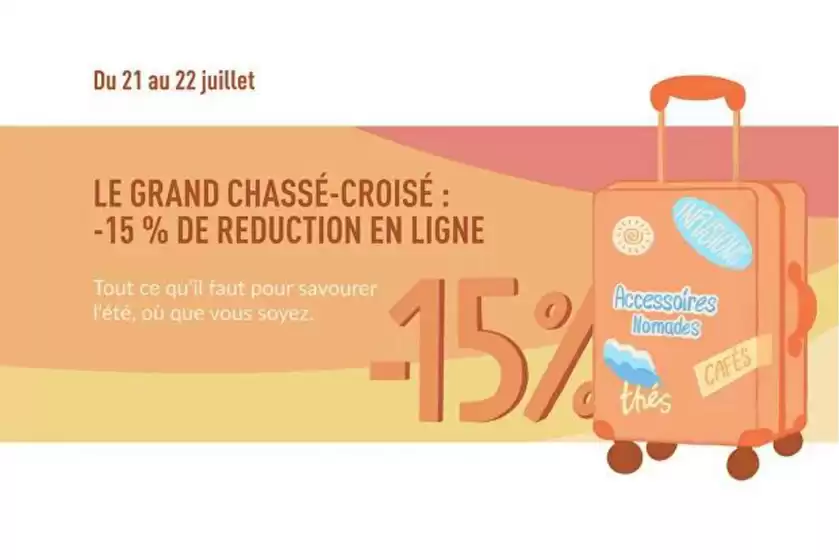 Catalogue Coffea | Le grand chassé-croisé | 2026-07-21T00:00:00.000Z - 2026-07-22T00:00:00.000Z