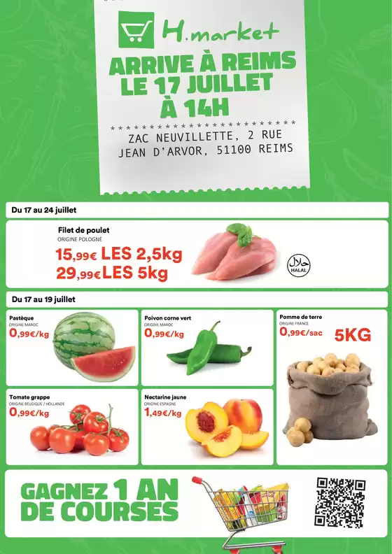 Catalogue Hmarket à Morizès | Flyers Reims compressed | 2026-07-17T00:00:00.000Z - 2026-07-24T00:00:00.000Z