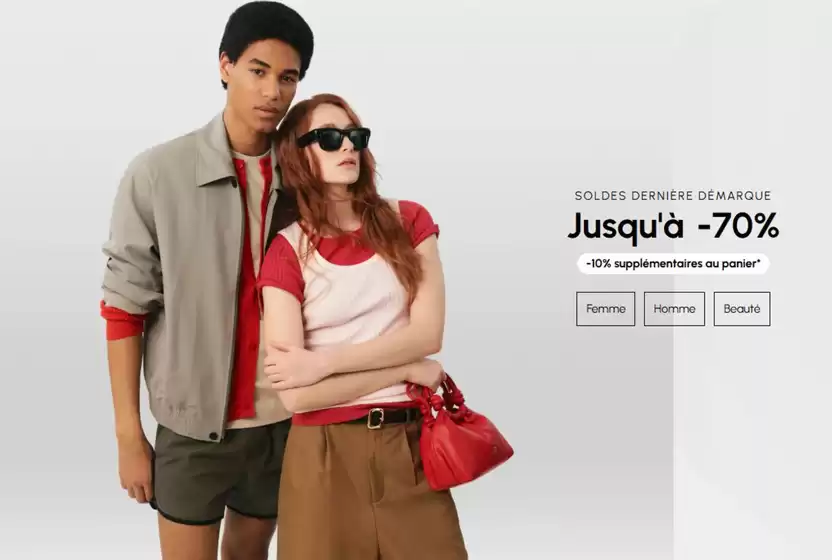 Catalogue Printemps à Nice | SOLDES jusqu'à -70 % | 2026-07-16T00:00:00.000Z - 2026-07-31T00:00:00.000Z