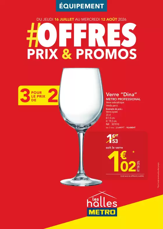 Catalogue Metro à Prignac-et-Marcamps | Offres Prix & Promos Equipement | 2026-07-17T00:00:00.000Z - 2026-08-12T00:00:00.000Z