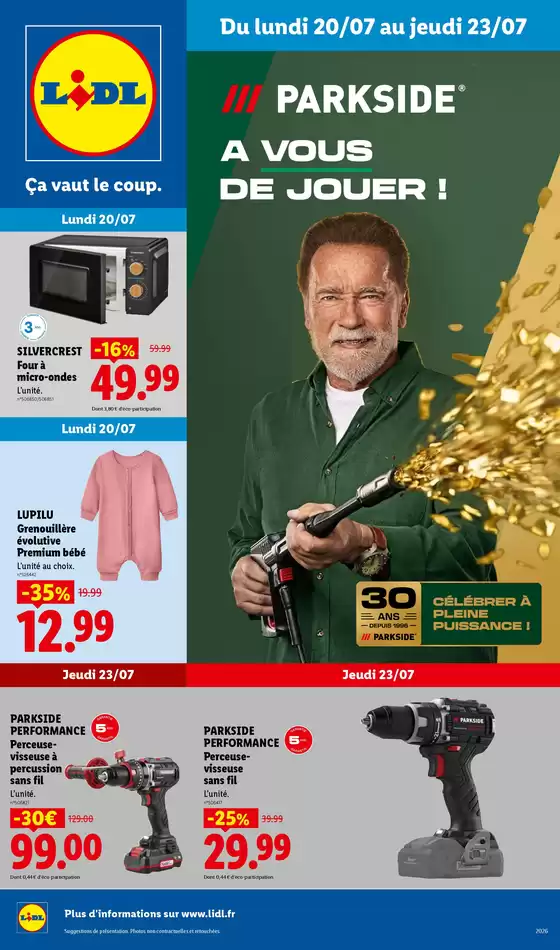 Catalogue Lidl à Unieux | Les Exclus Web de la semaine | 2026-07-20T00:00:00.000Z - 2026-07-23T00:00:00.000Z