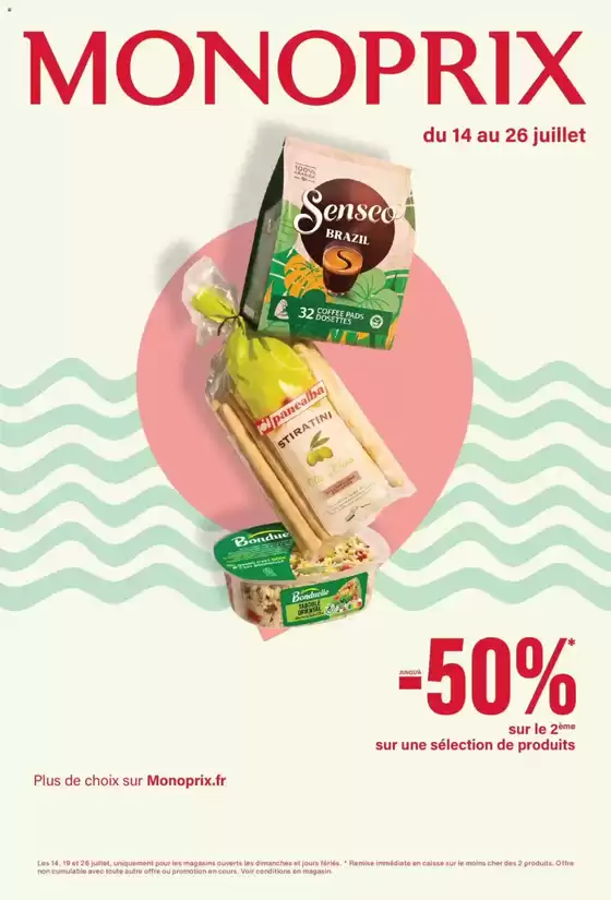 Catalogue Monop' | SOLDES jusqu'à -50 % | 2026-07-20T00:00:00.000Z - 2026-07-26T00:00:00.000Z