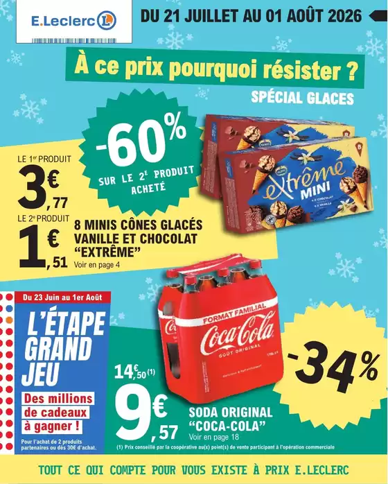 Catalogue E.Leclerc à Rott | DEPENSER MOINS 17 | 2026-06-23T00:00:00.000Z - 2026-08-01T00:00:00.000Z