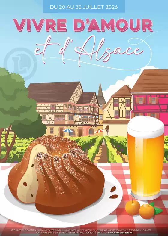 Catalogue E.Leclerc | VIVRE DAMOUR ET DALSACE | 2026-07-20T00:00:00.000Z - 2026-07-25T00:00:00.000Z