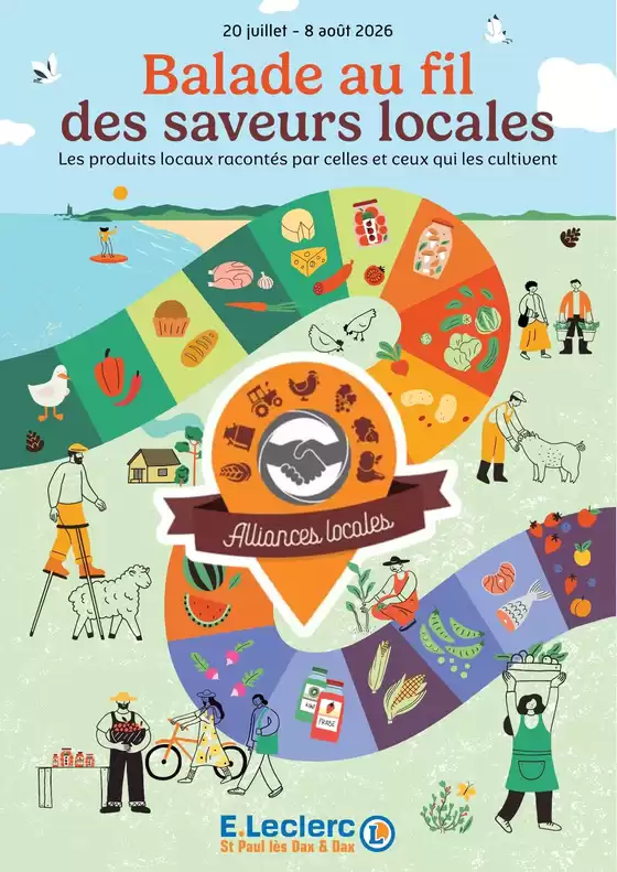 Catalogue E.Leclerc à Bernolsheim | Alliances Locales | 2026-07-20T00:00:00.000Z - 2026-08-08T00:00:00.000Z