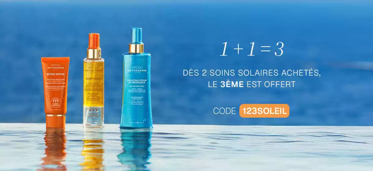 Catalogue Esthederm à Saône | NOS OFFRES DU MOMENT | 2026-07-20T00:00:00.000Z - 2026-08-31T00:00:00.000Z
