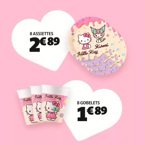 Catalogue Gifi | Parce qu’un anniversaire est encore plus magique avec Hello Kitty | 2026-07-20T00:00:00.000Z - 2026-07-31T00:00:00.000Z