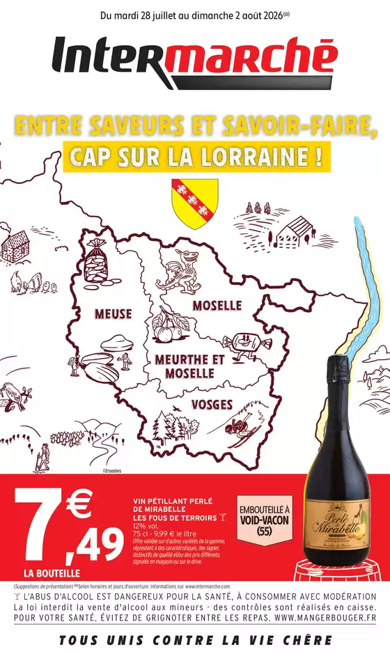 Catalogue Intermarché | S31 - R02 - LORRAINE SAVEURS D ETE | 2026-07-28T00:00:00.000Z - 2026-08-02T00:00:00.000Z