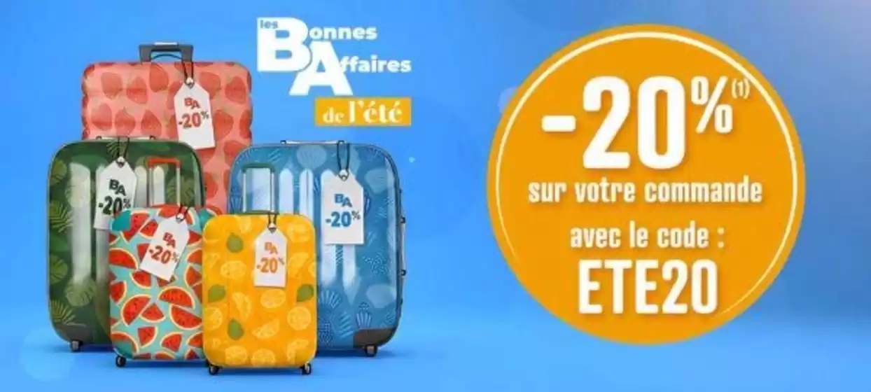 Catalogue Teleshopping | -20% sur votre commande | 2026-07-22T00:00:00.000Z - 2026-07-27T00:00:00.000Z
