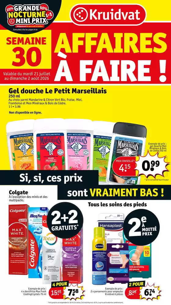 Catalogue Kruidvat à Machilly | Affaires à faire ! | 2026-07-23T00:00:00.000Z - 2026-08-02T00:00:00.000Z