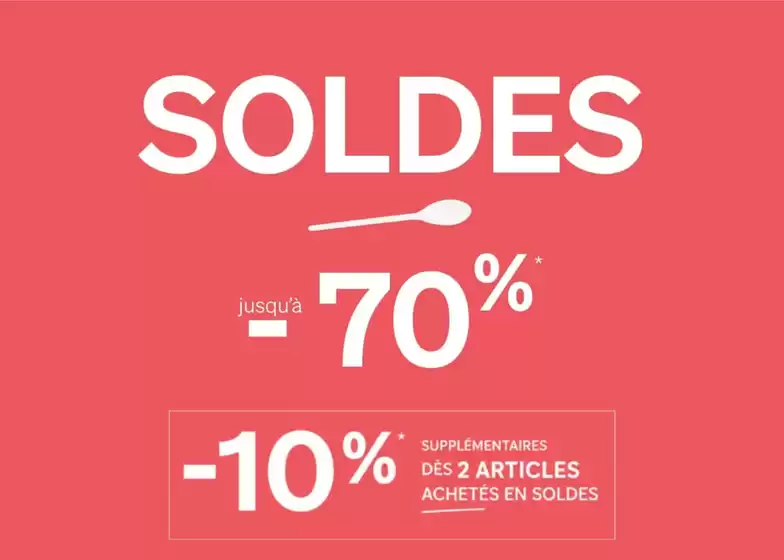 Catalogue Alice Délice à Charnay (Doubs) | SOLDES jusqu'à -70 % | 2026-07-23T00:00:00.000Z - 2026-07-31T00:00:00.000Z