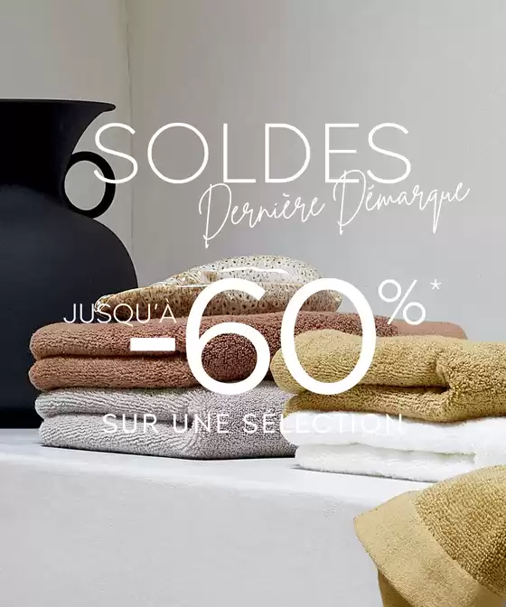Catalogue Bouchara à Charnay (Rhône) | SOLDES jusqu'à -60 % | 2026-07-23T00:00:00.000Z - 2026-08-09T00:00:00.000Z
