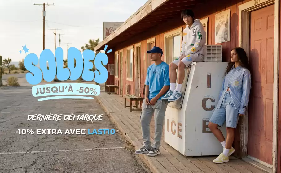 Catalogue Eleven Paris à Trèves (Rhône) | JUSQU’À -50 % SUR UNE SÉLECTION DE PIÈCES SS26 ET SUR L’ENSEMBLE DE NOS COLLECTIONS PASSÉES | 2026-07-23T00:00:00.000Z - 2026-08-09T00:00:00.000Z