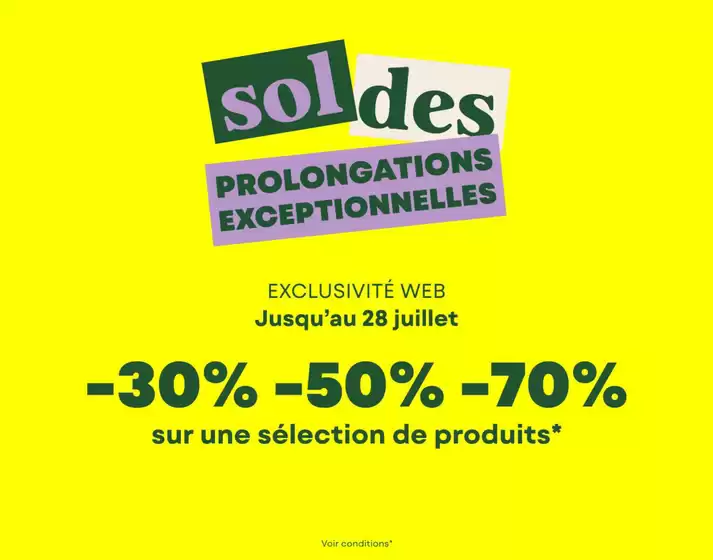 Catalogue Nature et Découvertes | Soldes : prolongations exceptionnelles | 2026-07-23T00:00:00.000Z - 2026-07-28T00:00:00.000Z