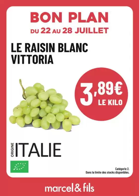 Catalogue marcel & fils | Bon Plan | 2026-07-23T00:00:00.000Z - 2026-07-28T00:00:00.000Z