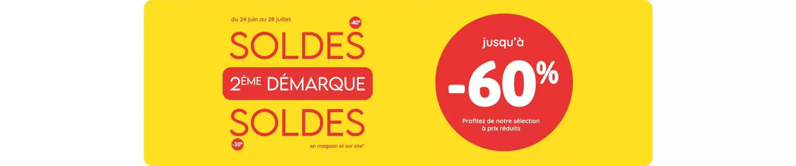 Catalogue autour de bébé | Soldes jusqu'à -60% | 2026-07-24T00:00:00.000Z - 2026-07-28T00:00:00.000Z