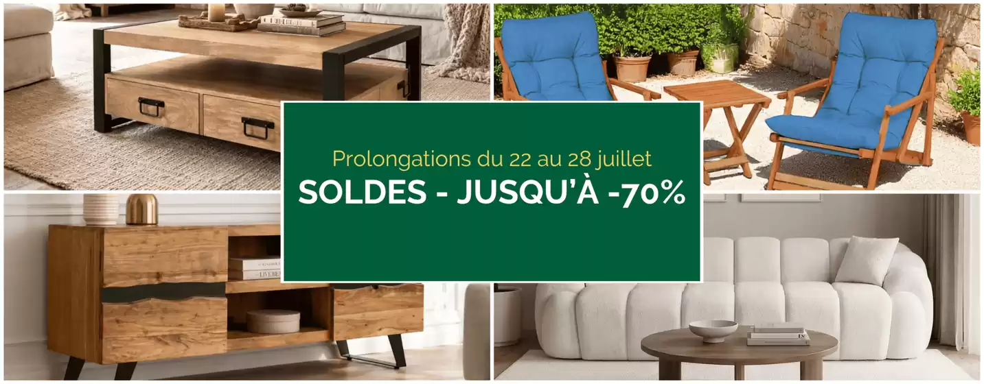 Catalogue Pier Import à Roumens | Promotions Pier Import : meubles et déco | 2026-07-24T00:00:00.000Z - 2026-07-28T00:00:00.000Z