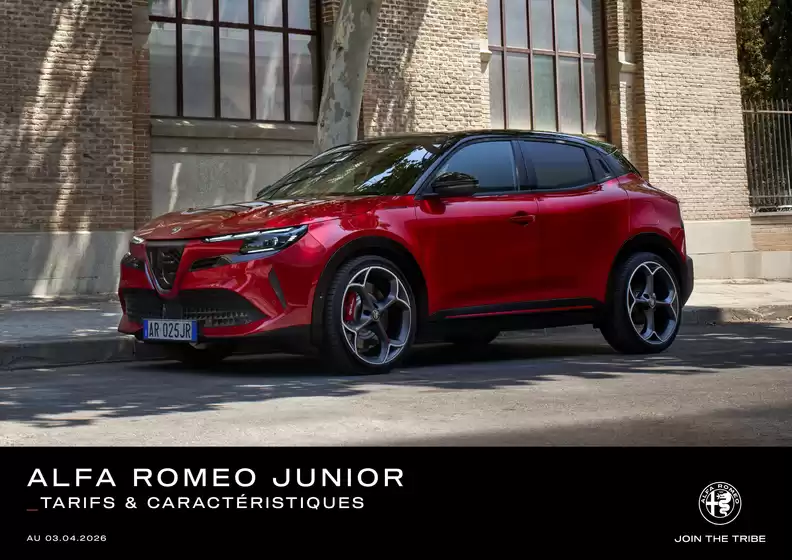 Catalogue Alfa Romeo | Junior | 2026-07-24T00:00:00.000Z - 2026-08-31T00:00:00.000Z