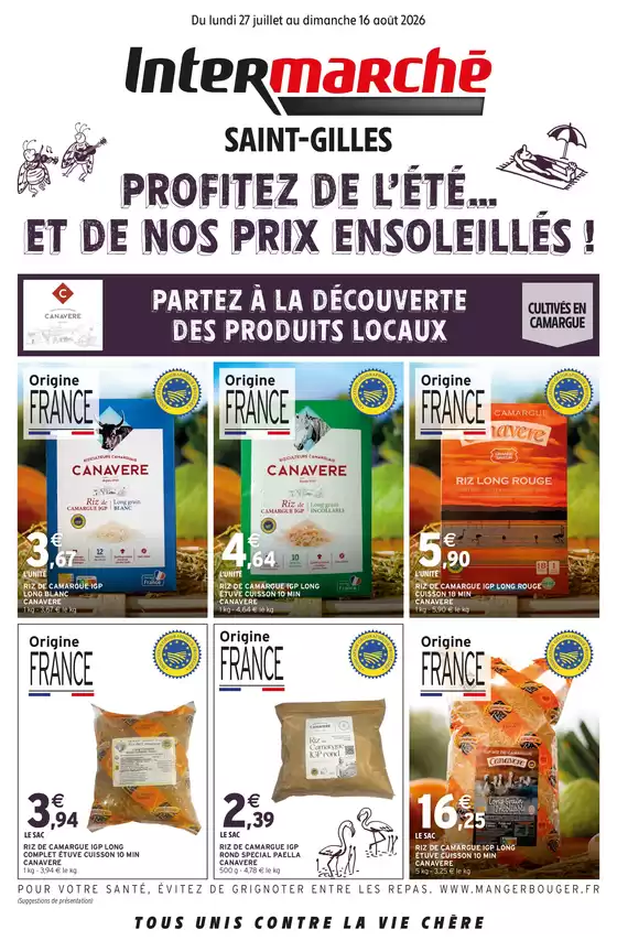 Catalogue Intermarché | PROS LOCAL - 10885 ST GILLES | 2026-07-27T00:00:00.000Z - 2026-08-16T00:00:00.000Z