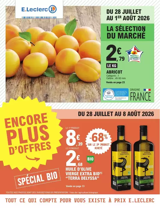 Catalogue E.Leclerc à Saint-Remy-en-Bouzemont-Saint-Genest-et-Isson | TRAFIC POUVOIR ACHAT 7 - MIXTE | 2026-07-28T00:00:00.000Z - 2026-08-08T00:00:00.000Z