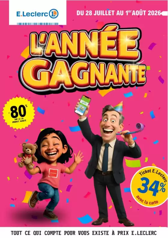 Catalogue E.Leclerc | Temps fort #31 | 2026-07-28T00:00:00.000Z - 2026-08-01T00:00:00.000Z