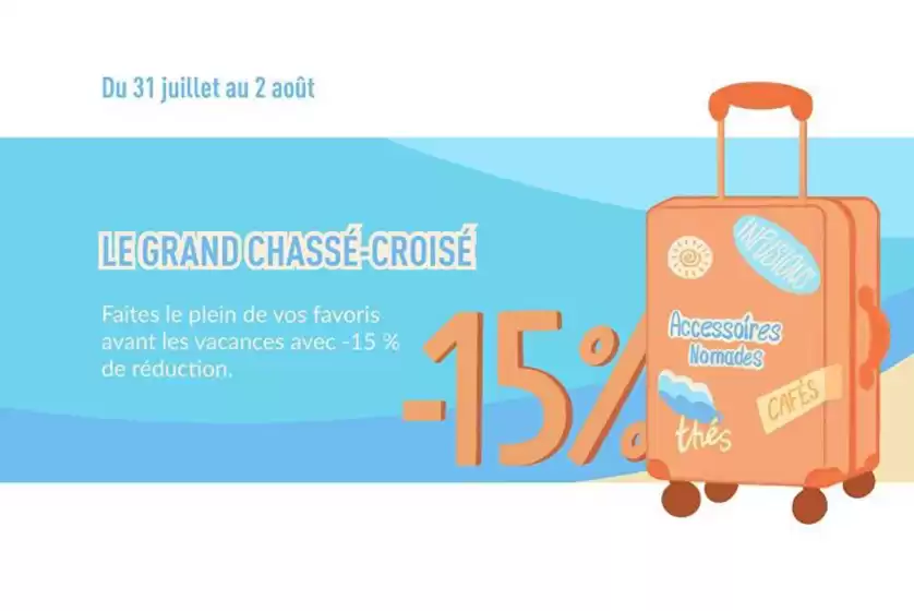 Catalogue Coffea à Vélizy-Villacoublay | Le grand chassé-croisé | 2026-07-31T00:00:00.000Z - 2026-08-02T00:00:00.000Z
