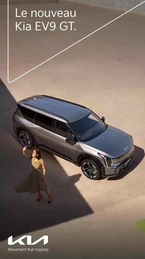 Catalogue KIA | Kia France Brochure digitale EV9 GT Mars 2026 | 2026-07-28T00:00:00.000Z - 2026-12-31T00:00:00.000Z