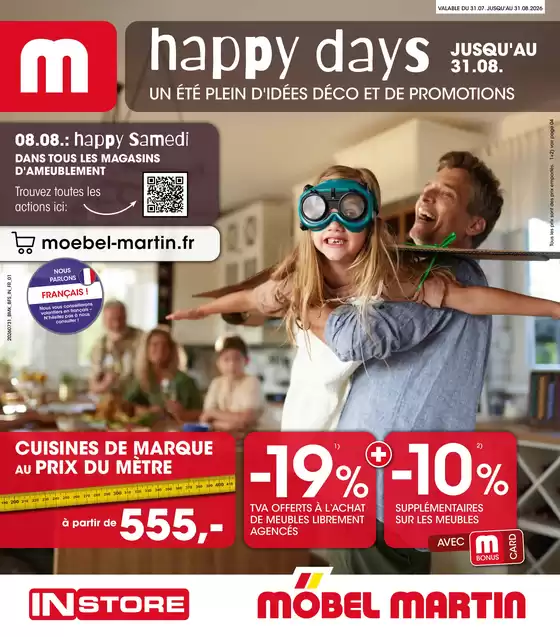 Catalogue Möbel Martin | Möbel Martin: Offres hebdomadaires | 2026-07-31T00:00:00.000Z - 2026-08-31T00:00:00.000Z