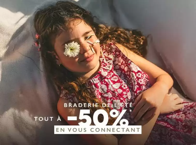 Catalogue Sergent Major à Betschdorf | Braderie de l'été : Tout à -50%* en se connectant | 2026-07-29T00:00:00.000Z - 2026-09-30T00:00:00.000Z
