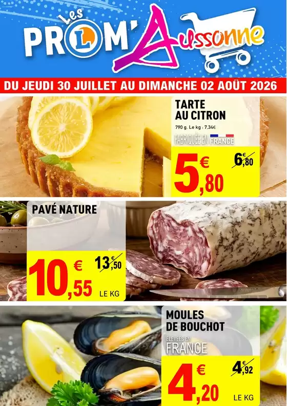 Catalogue E.Leclerc à Feurs | PROM AUSSONNE SEM31 | 2026-07-30T00:00:00.000Z - 2026-08-02T00:00:00.000Z