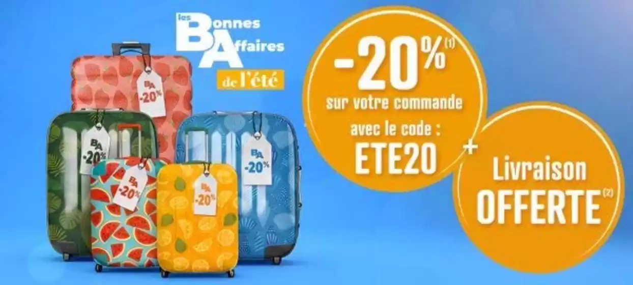 Catalogue Teleshopping | -20% + Livraison OFFERTE | 2026-07-31T00:00:00.000Z - 2026-08-27T00:00:00.000Z