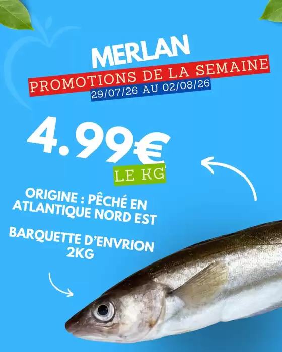 Catalogue marché frais Géant | Les promos de la semaine sont arrivées chez Marché Frais ! | 2026-07-31T00:00:00.000Z - 2026-08-02T00:00:00.000Z