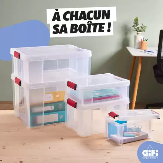 Catalogue Gifi à Carcassonne | Un intérieur bien rangé, ça change tout ! | 2026-07-31T00:00:00.000Z - 2026-08-03T00:00:00.000Z