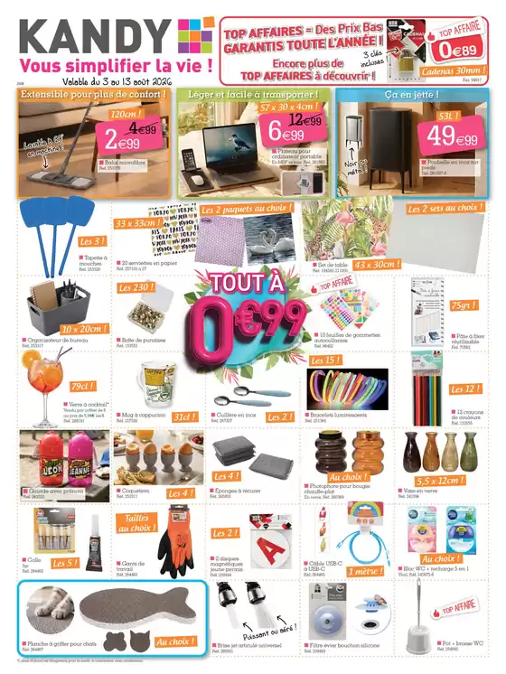 Catalogue KANDY à Le Pecq | Catalogue KANDY | 2026-07-03T00:00:00.000Z - 2026-08-13T00:00:00.000Z